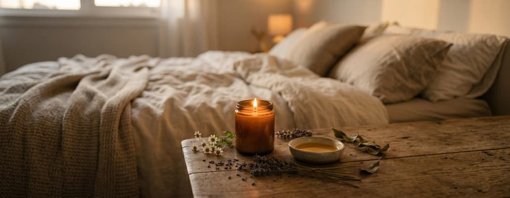 Aromathérapie et sommeil : quelles huiles essentielles choisir dans votre bougie du soir